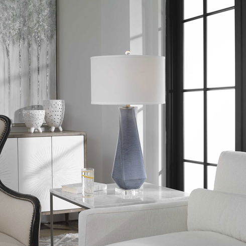 Anatoli Charcoal Gray Table Lamp