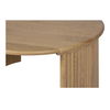 Penny Small Coffee Table Natural, by Moe's Home, 24" width x 13.75" height x 24" depth thumbnail 7