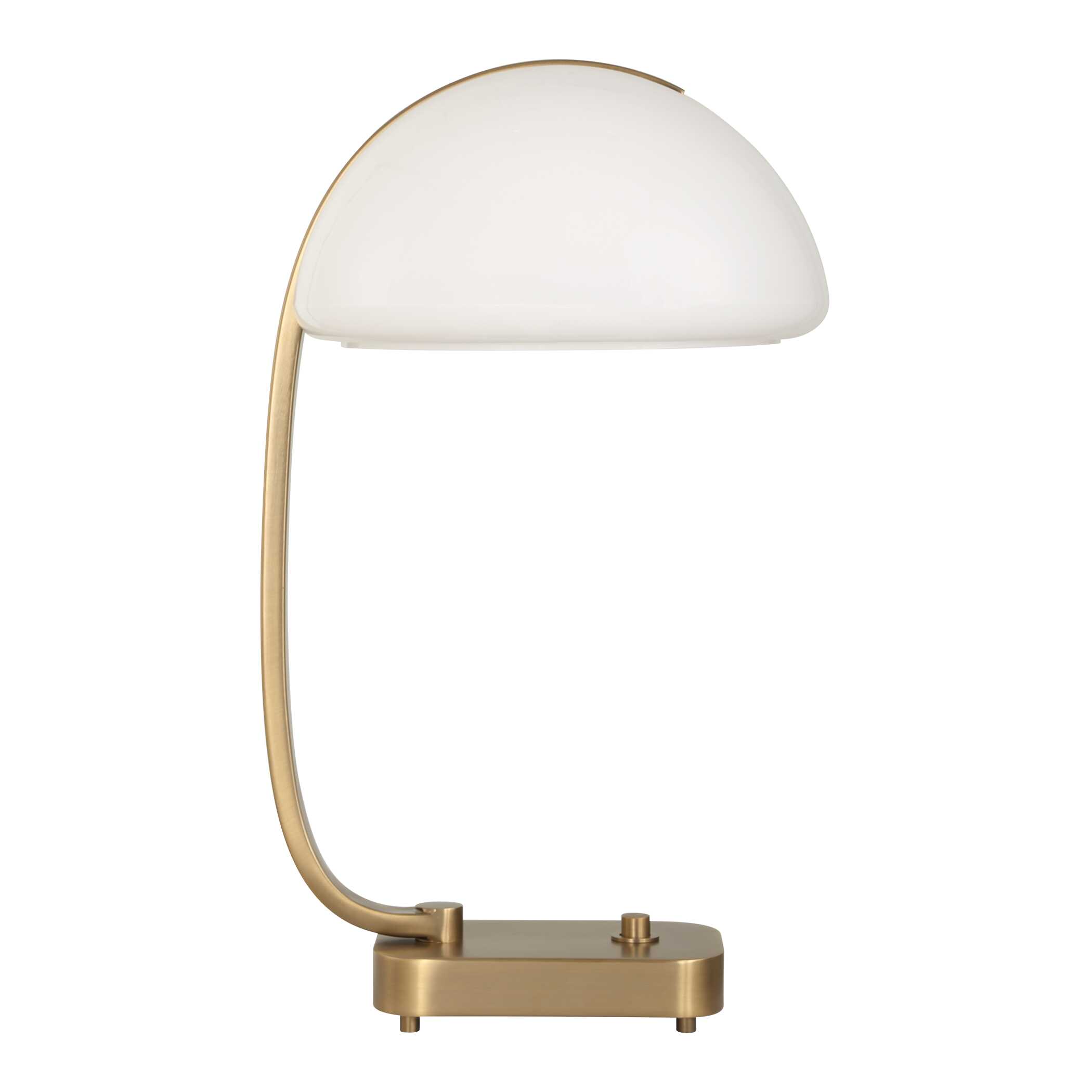 Bend The Rules Brass Desk Lamp, by Uttermost, 11" width x 19.5" height x 11" depth View 8