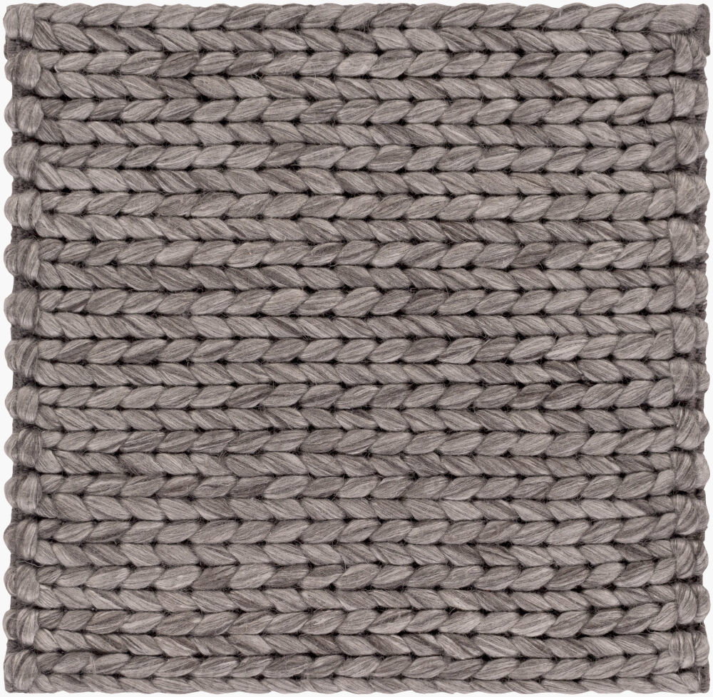 Ozark Handmade Rug, by Surya, 1'6" length x 1'6" width