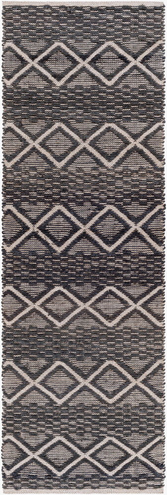 Santa Barbara Handmade Rug, by Surya, 8' length x 2'6" width