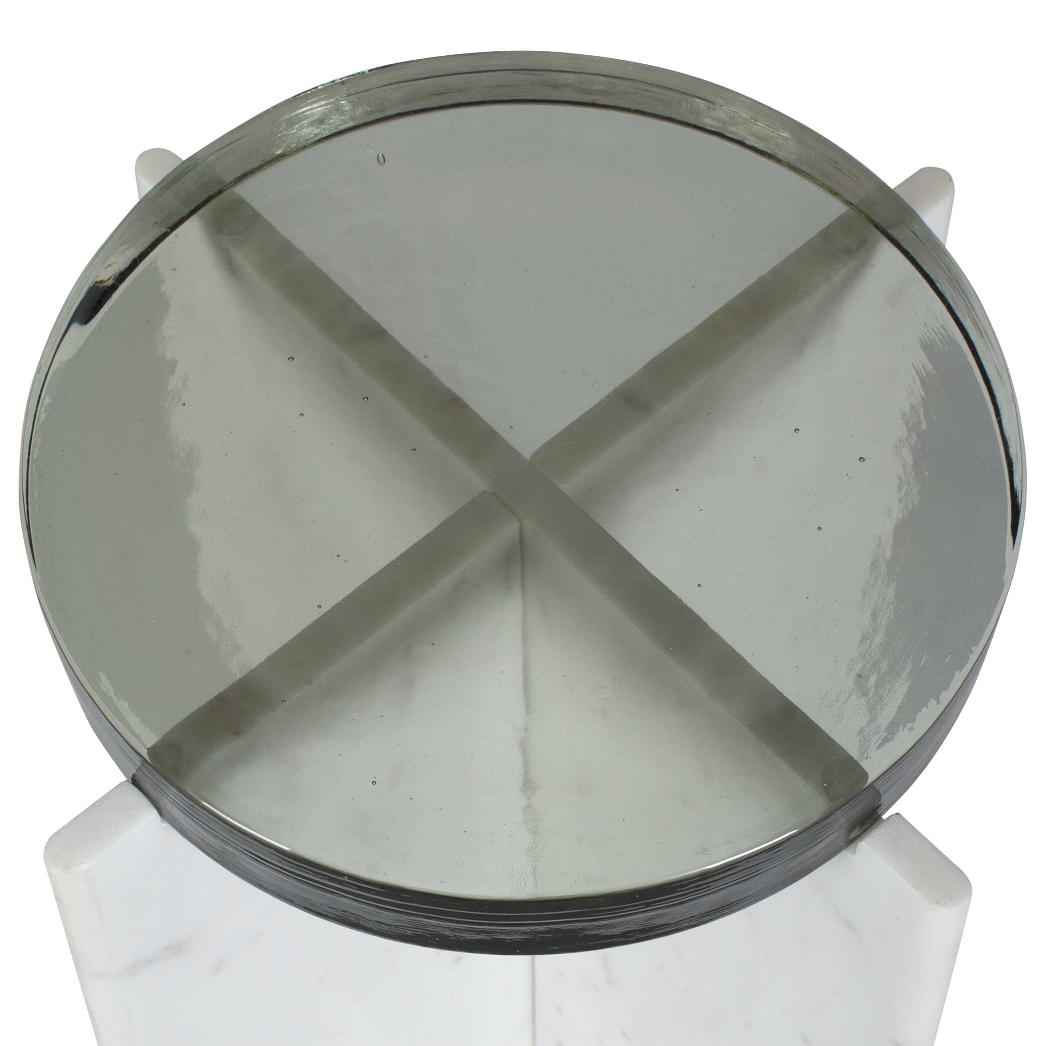 Olina Marble Outdoor Accent Table, Furniture by Uttermost, 14" width x 22" height x 14" depth View 6