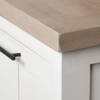 Fairview IV 61L x 17W White And Brown Wood With Storage Hall Tree, Entry & Hallway by Mercana, 61" length x 18" width x 76" height thumbnail 12