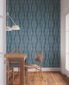 Rousseau Paperweave Indigo Wallpaper thumbnail 1