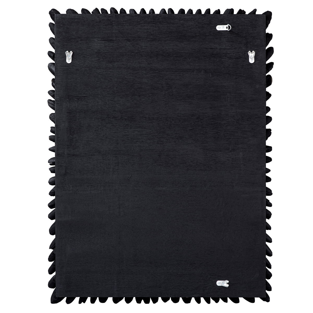 Bahama Black Wood Wall Decor, Sculptural Wall Art by Uttermost, 39.37" width x 29.5" height x 1.4" depth View 8
