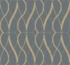 Graceful Geo Smoke & Gold Wallpaper thumbnail 0