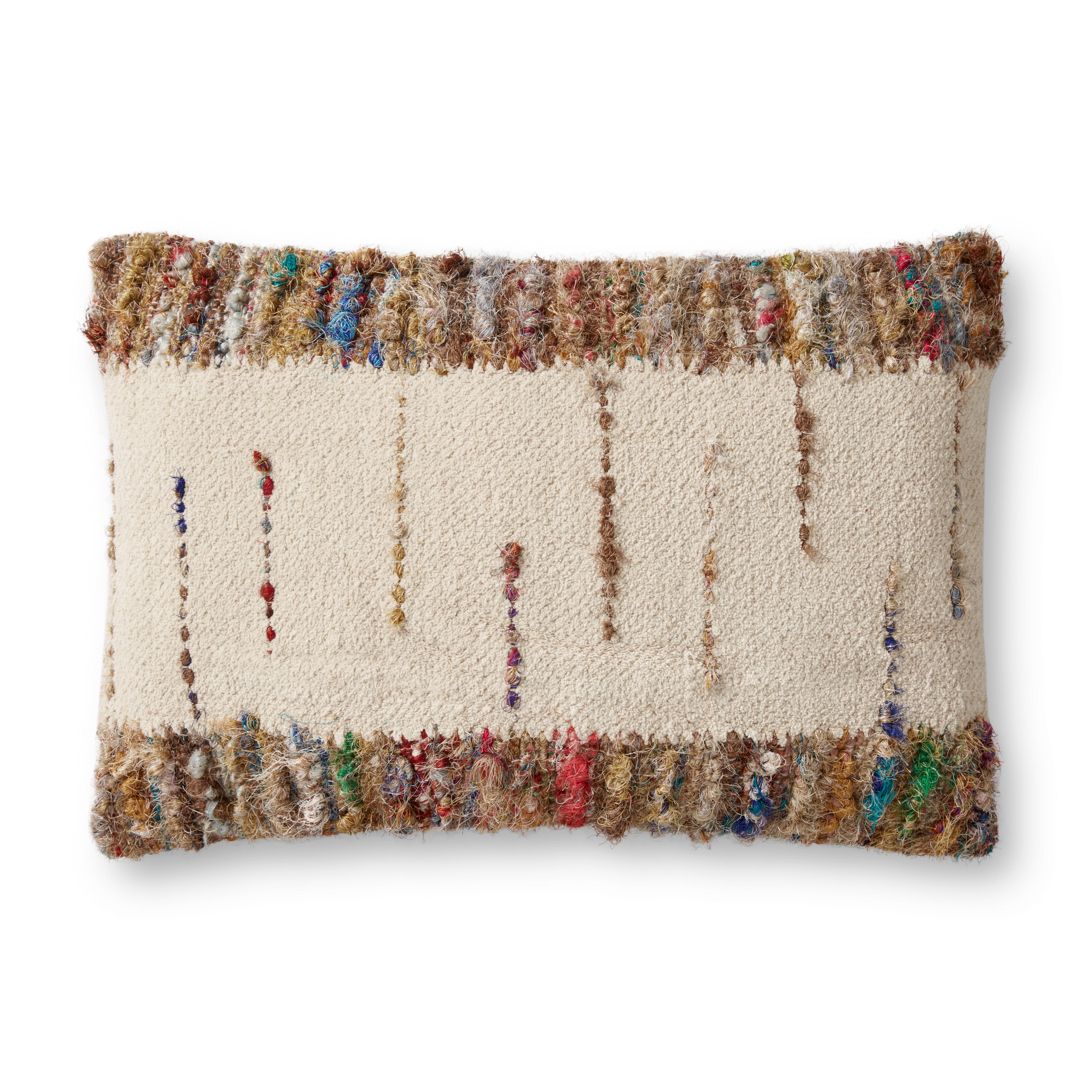 Loloi Pillows Pillow, Decorative Pillow, 16" length x 26" width