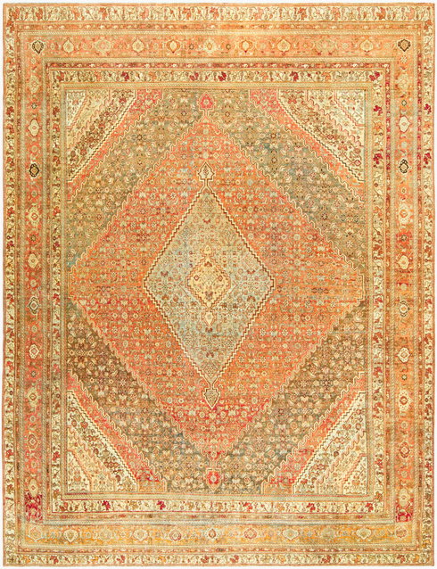 Antique One of a Kind Handmade Rug