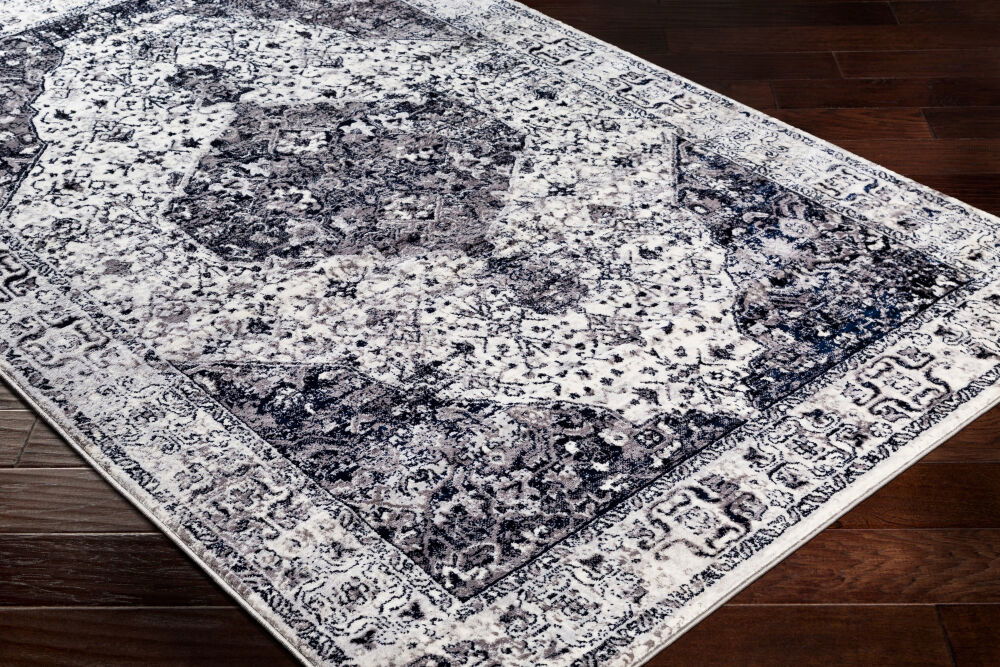 Wanderlust Machine Woven Rug, by Surya, 1'3.75" length x 1'3.75" width