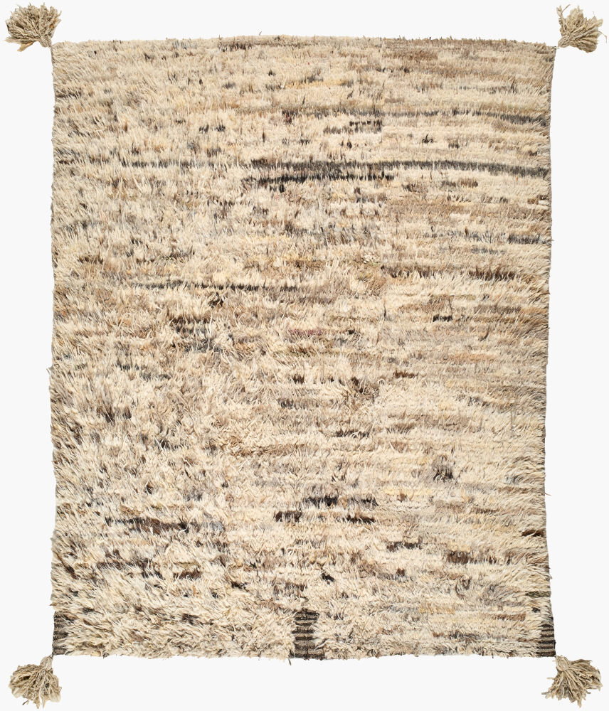 Antique One of a Kind Handmade Rug, by Surya, 7'0.65" length x 5'8.5" width