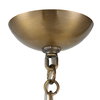 Geodesic 3 Light Pendant, by Uttermost, 1'1.5" width x 3' height x 1'0.37" depth thumbnail 8