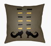 Boo Accent Pillow, Decorative Pillow by Surya, 18" length x 18" width thumbnail