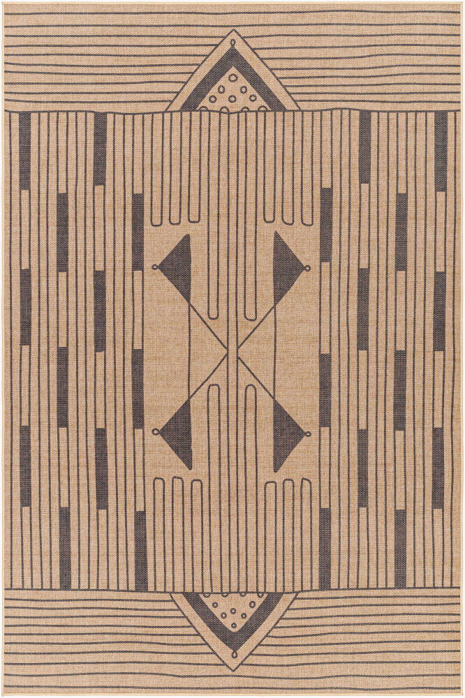 Ez Jute Machine Woven Rug, by Surya, 5'0.24" length x 3'0.22" width
