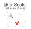 Disney Minnie Mouse Dots Red & Black Wallpaper thumbnail 1