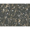 Marbled Endpaper Black & Gold Wallpaper, by York Wall, 27' length x 2'3" width x 0.02" depth thumbnail 1