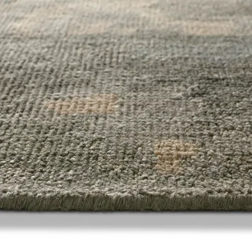 Jaipur Living Modify KAI12 Handknotted Medallion Sage and Gray Area Rug (10