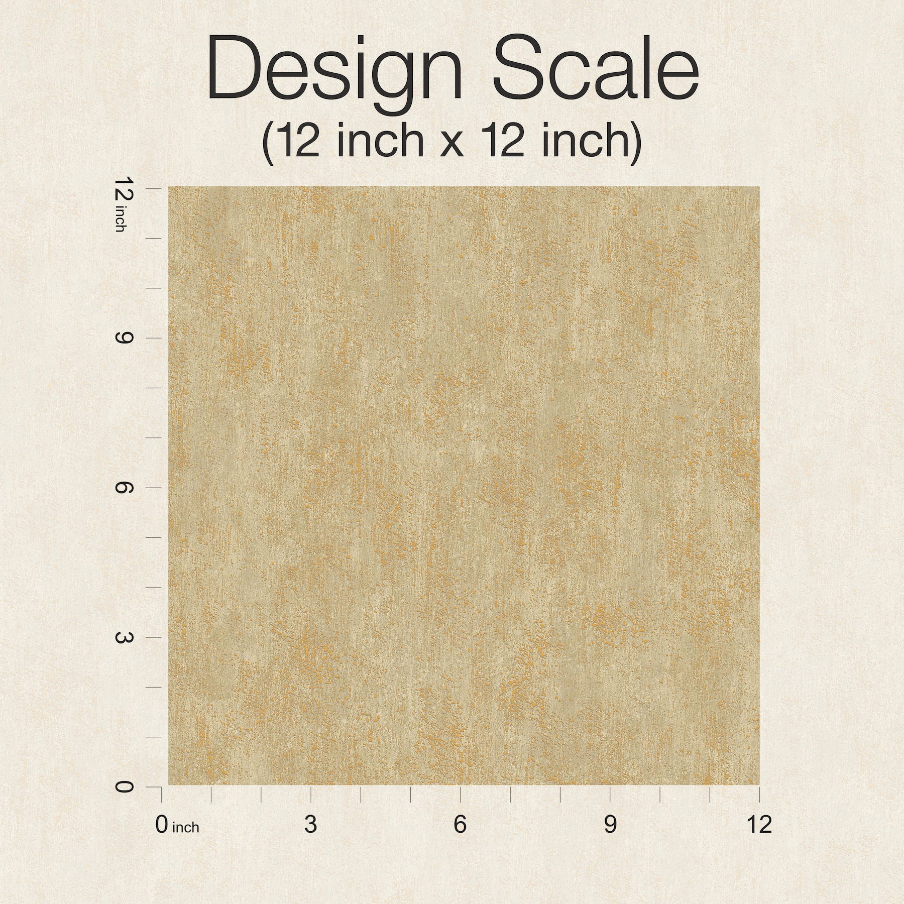 Shimmering Patina Gold on Taupe Wallpaper, by York Wall, 33' length x 1'8.8" width x 0.02" depth View 4