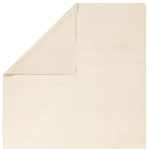 Jaipur Living Origin SAG18 Handknotted Solid Ivory Area Rug (6