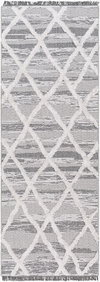 Morocotton Machine Woven Rug, by Surya, 7'2.61" length x 2'6.31" width thumbnail