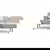 Inou Elements Modular Chaise, Outdoor Furniture by Crescent Garden, 4'5.3" width x 2'2.4" height x 2'3.8" depth thumbnail 1