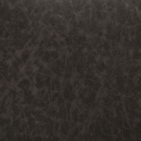 Parker Brown Faux Leather Seat Gold Metal Dining Chair