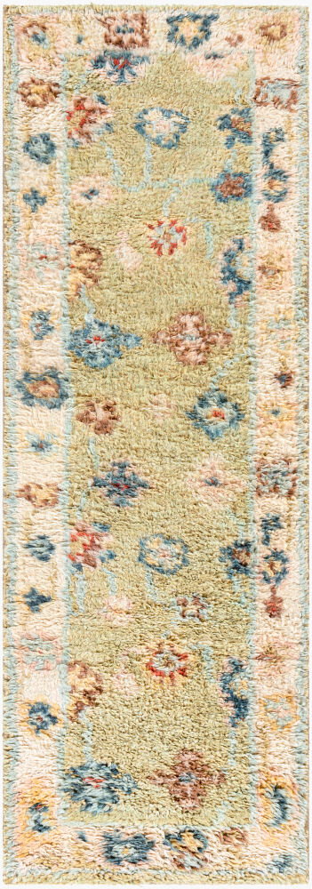Marrakech Handmade Rug, by Surya, 8' length x 2'6" width