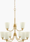 Yueva Chandelier, by Surya, 29" length x 29" width x 30" height thumbnail