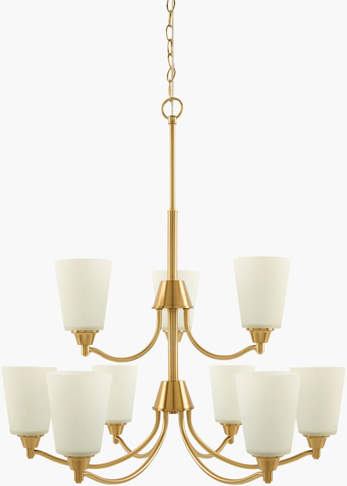 Yueva Chandelier, by Surya, 29" length x 29" width x 30" height
