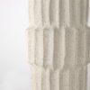 Cardon 14.4H Cream Ceramic Vase, by Mercana, 7.48" length x 7.48" width x 13.78" height thumbnail 10