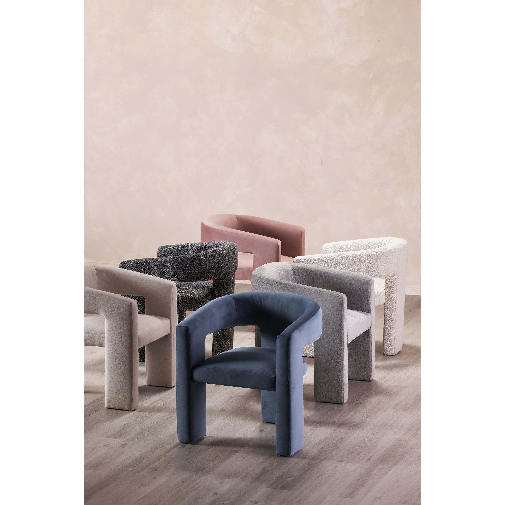 Elo Chair Rosa Clay large image 