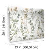 Joyful Eucalyptus Green Peel & Stick Wallpaper thumbnail 3