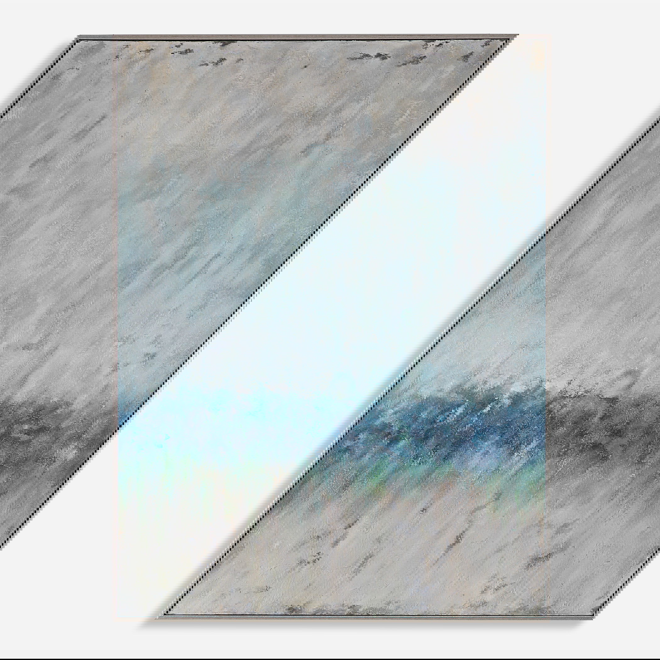 Tidal Wave Abstract Art, Painting by Uttermost, 35" width x 47" height x 2" depth View 1