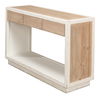 Connor Center Drawer Console, Console Table by Sarreid, 48" length x 16" width x 30" height thumbnail 7