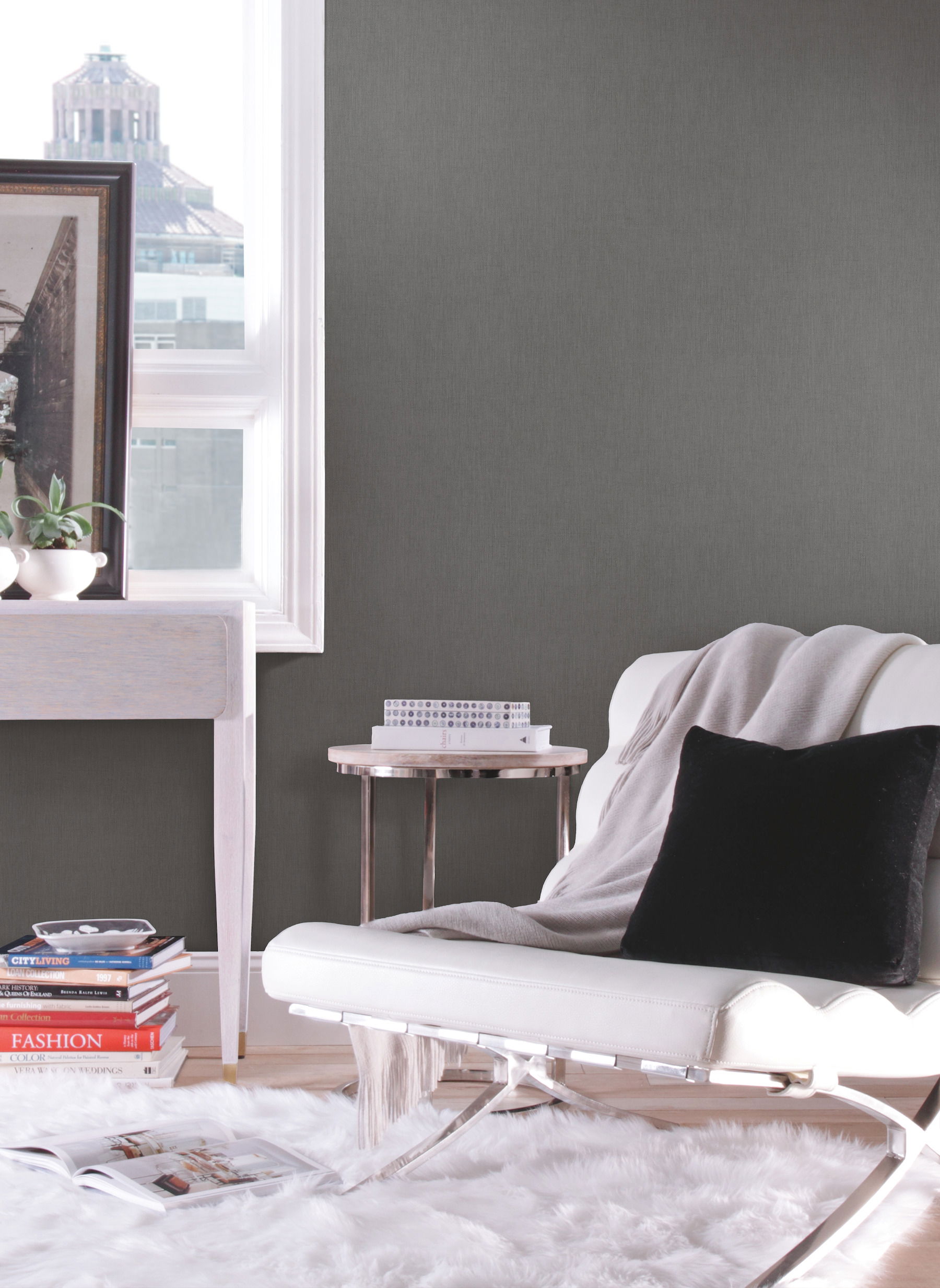 Garment Charcoal Wallpaper large image 
