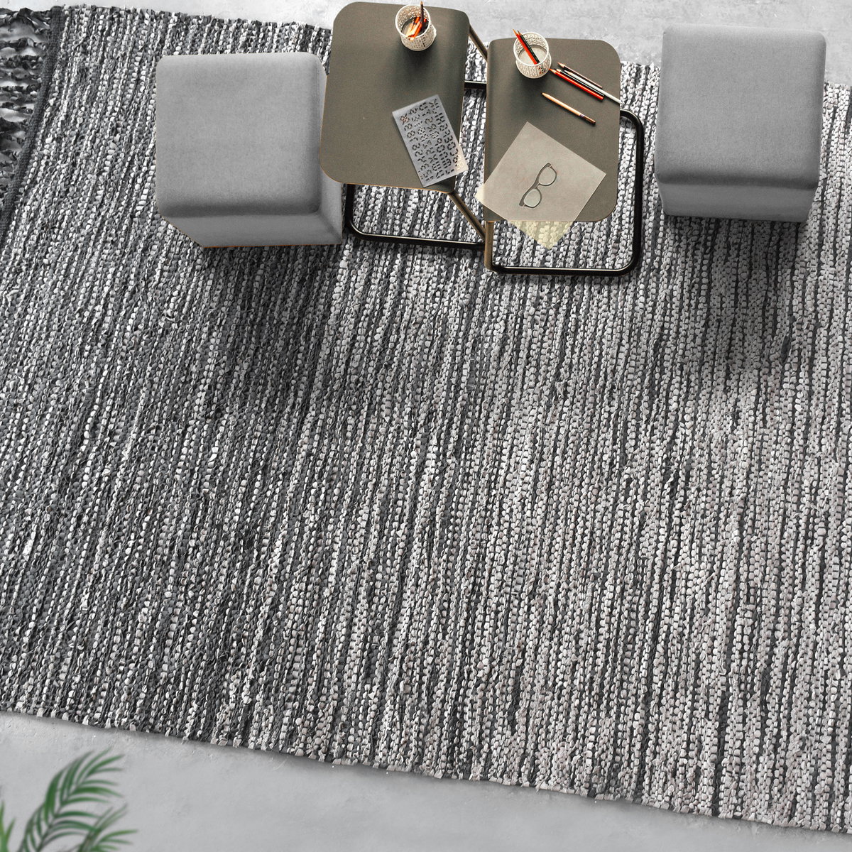 Kirvin Wool 9 X 12 Rug, by Uttermost, 9' width x 12' height x 0.5" depth View 2