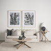 Jacklyn 22x22 Grey Linen Square Decorative Pillow Cover, by Mercana, 22" length x 22" width x 0.2" height thumbnail 4