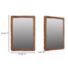 Ellis Small Mirror Brown, by Moe's Home, 25" width x 36" height x 2" depth thumbnail 4
