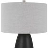 Twilight Satin Black Table Lamp, by Uttermost, 17" width x 27.25" height x 17" depth thumbnail 6