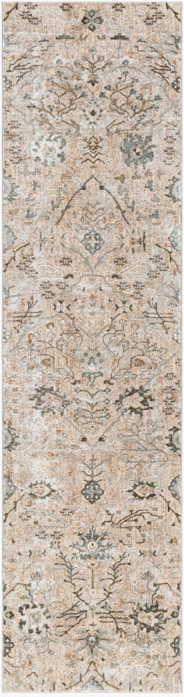 Brunswick Machine Woven Rug, by Surya, 10'0.08" length x 2'7.5" width