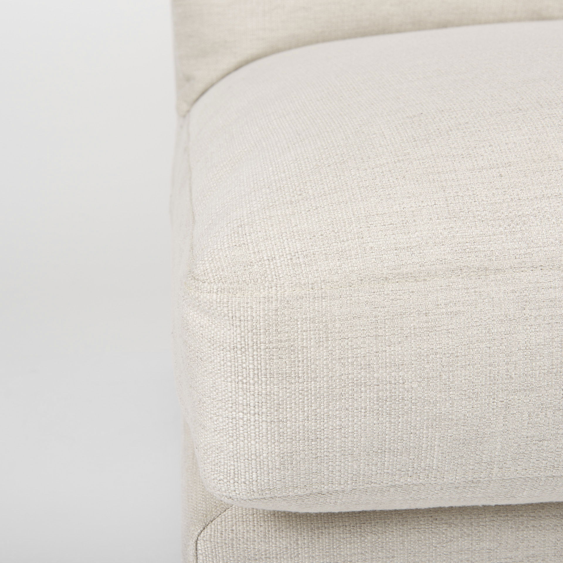 Valence  Beige Armless Sectional Piece, Sectional Sofa by Mercana, 38.19" length x 38.58" width x 28.35" height View 11