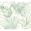 Paradise Palm Light Green Wallpaper, by York Wall, 27' length x 2'3" width x 0.02" depth thumbnail