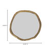 Foundry Small Mirror Gold, by Moe's Home, 24" width x 24" height x 1.5" depth thumbnail 5