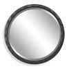 Scalloped Edge Round Mirror thumbnail 0