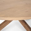 Solana Light Brown Wood Coffee Table thumbnail 6