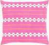 Global Brights Accent Pillow, Decorative Pillow by Surya, 18" length x 18" width thumbnail