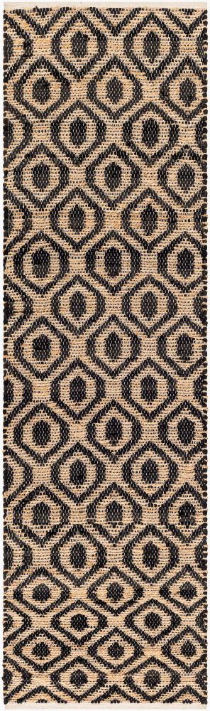 Jean Handmade Rug, by Surya, 8' length x 2'6" width