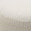 Swirls Poplar Ivory Ottoman, by Uttermost, 16" width x 17" height x 16" depth thumbnail 4