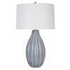 Veston Blue Glaze Table Lamp, by Uttermost, 17" width x 28" height x 17" depth thumbnail 5