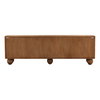 Madden Sideboard Brown, Sideboards & Buffet by Dovetail, 98.5" width x 32.08" height x 17.72" depth thumbnail 4