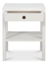 Windy Single Drawer Side Table, Side & End Table by Sarreid, 22" length x 18" width x 27" height thumbnail 9